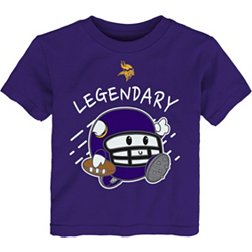 NFL Team Apparel Toddler Minnesota Vikings Poki Purple T-Shirt