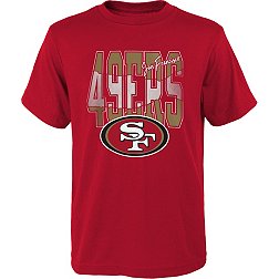 NFL Team Apparel Youth San Francisco 49ers Playbook Red T-Shirt