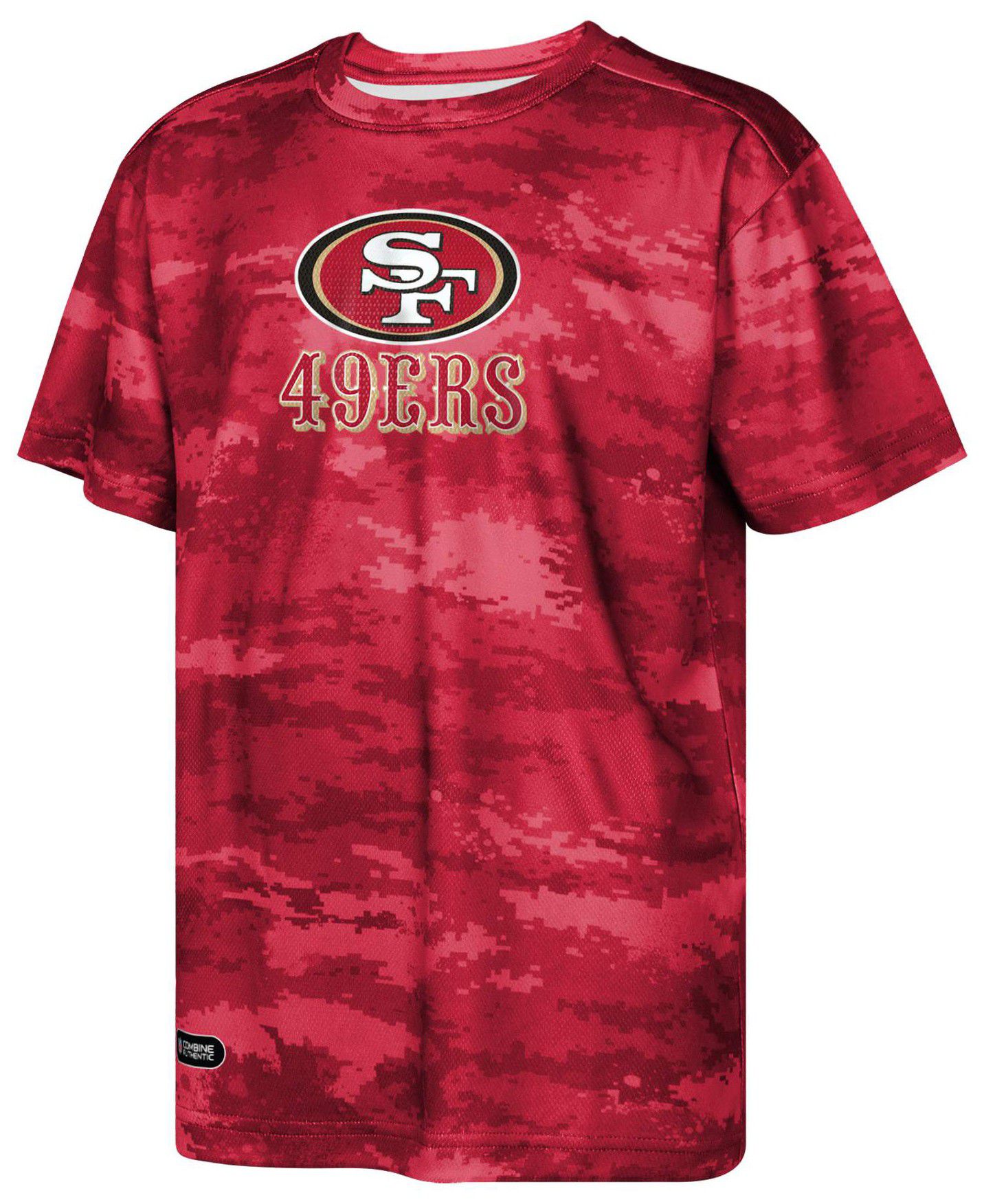 NFL Team Apparel Youth San Francisco 49ers Scrimmage T-Shirt