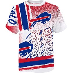 NFL Team Apparel Youth Buffalo Bills Game Time White T-Shirt