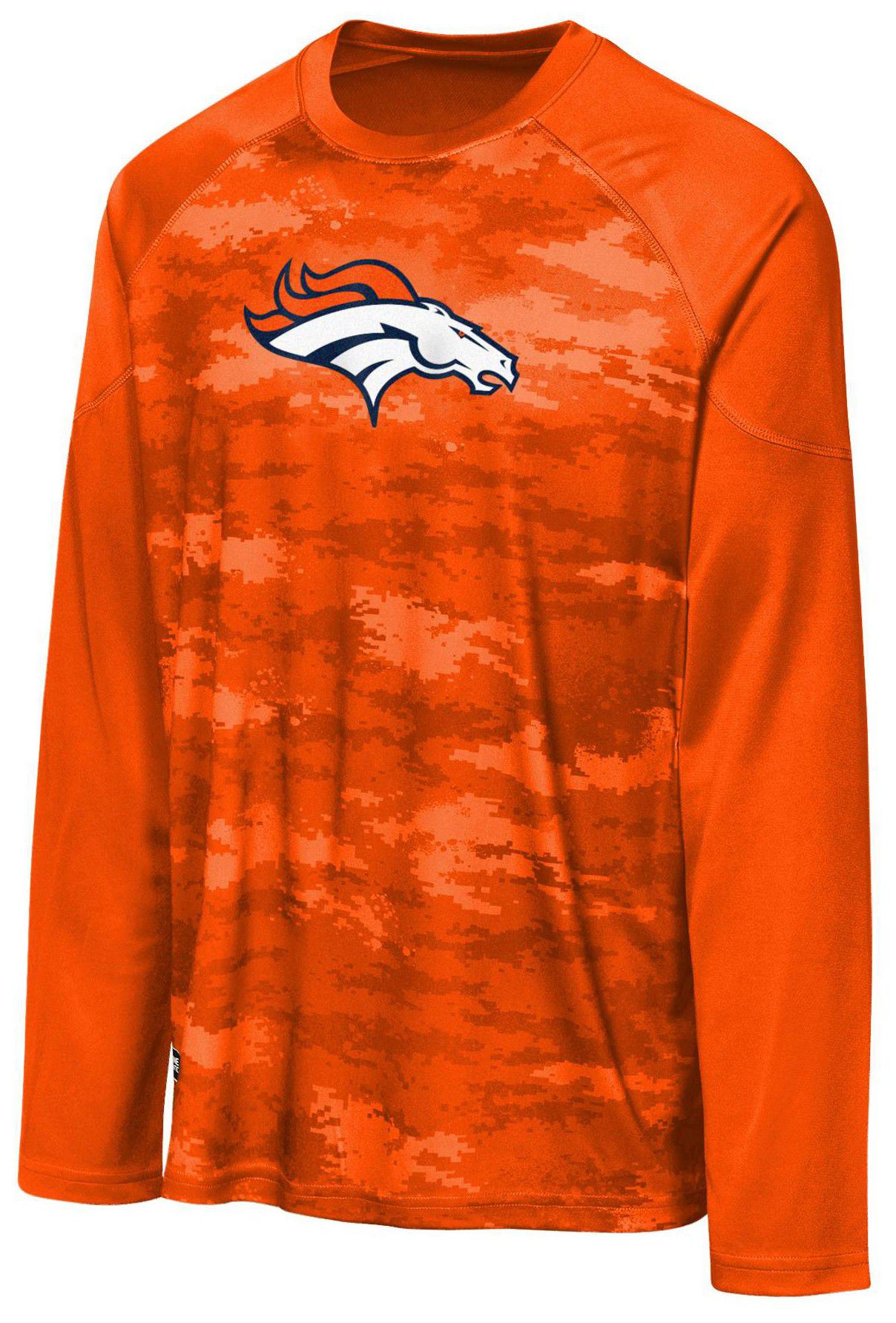 NFL Team Apparel Youth Denver Broncos Win Zone T-Shirt
