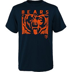 NFL Team Apparel Youth Chicago Bears Liquid Camo Navy T-Shirt
