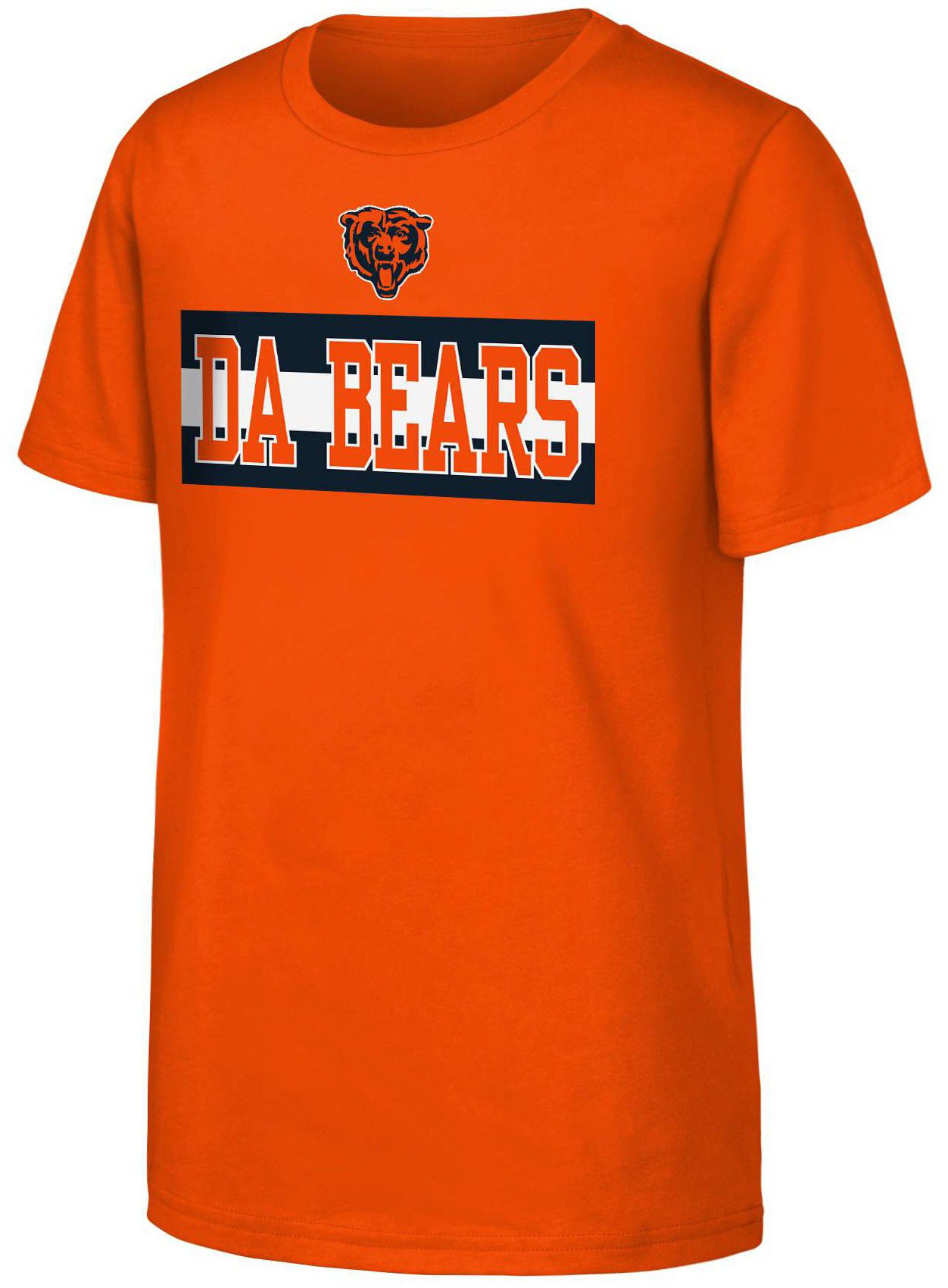 NFL Team Apparel Youth Chicago Bears Team Sport Local Orange T-Shirt
