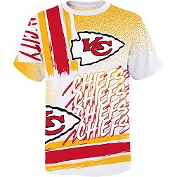 NFL Team Apparel Youth Kansas City Chiefs Game Time White T-Shirt