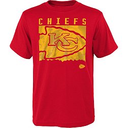 NFL Team Apparel Youth Kansas City Chiefs Liquid Camo Red T-Shirt