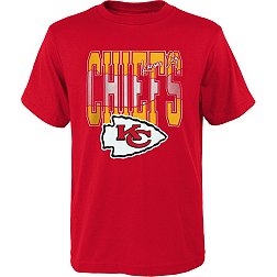 NFL Team Apparel Youth Kansas City Chiefs Playbook Red T-Shirt