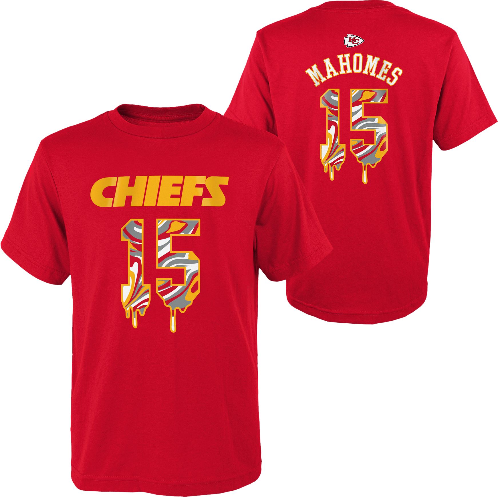 Limited Youth Patrick Mahomes Black Jersey - #15 Football Kansas City  Chiefs Rush Vapor Untouchable Size S(10-12)