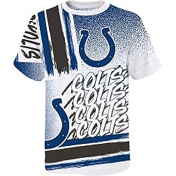 NFL Team Apparel Youth Indianapolis Colts Game Time White T-Shirt