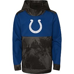NFL Team Apparel Youth Indianapolis Colts All Out Blitz Team Color Hoodie