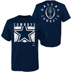 NFL Team Apparel Youth Dallas Cowboys Liquid Camo Logo Royal T-Shirt