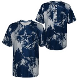 NFL Team Apparel Youth Dallas Cowboys In the Mix Navy T-Shirt