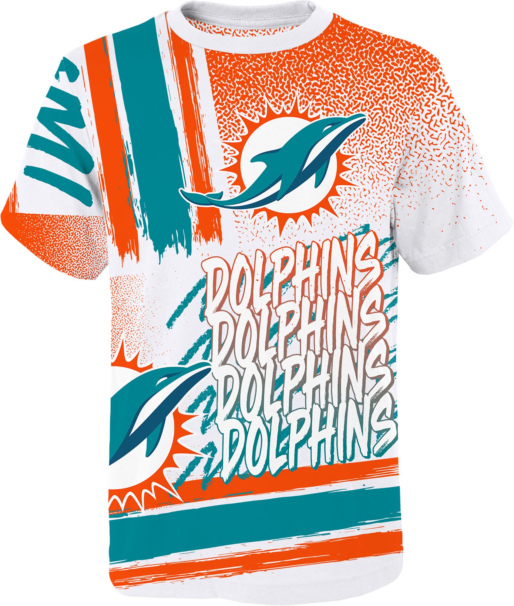 Mickey Mouse Miami Dolphins T-Shirt - TeeNaviSport