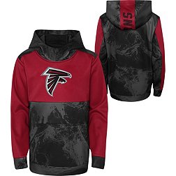 NFL Team Apparel Youth Atlanta Falcons All Out Blitz Team Color Hoodie