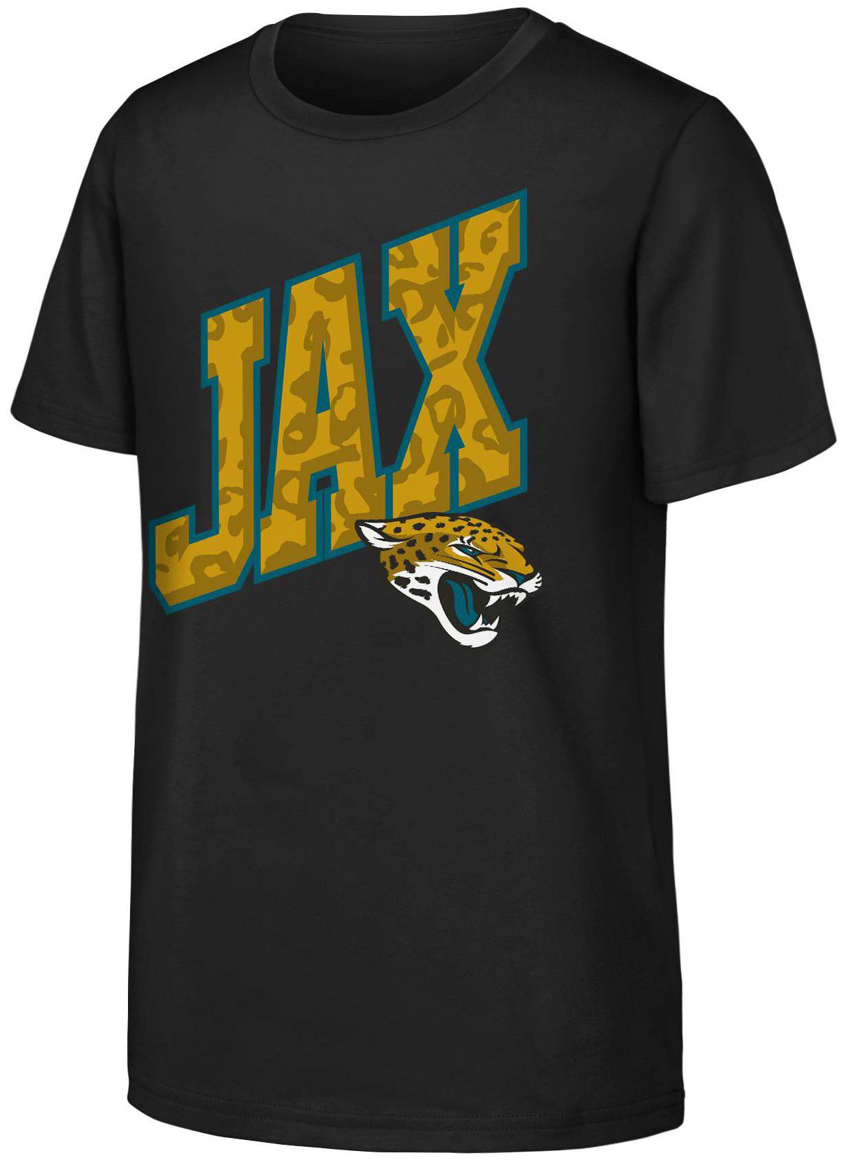NFL Team Apparel Youth Jacksonville Jaguars Team Sport Local Black T-Shirt