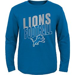 NFL Team Apparel Youth Detroit Lions Showtime Team Color T-Shirt