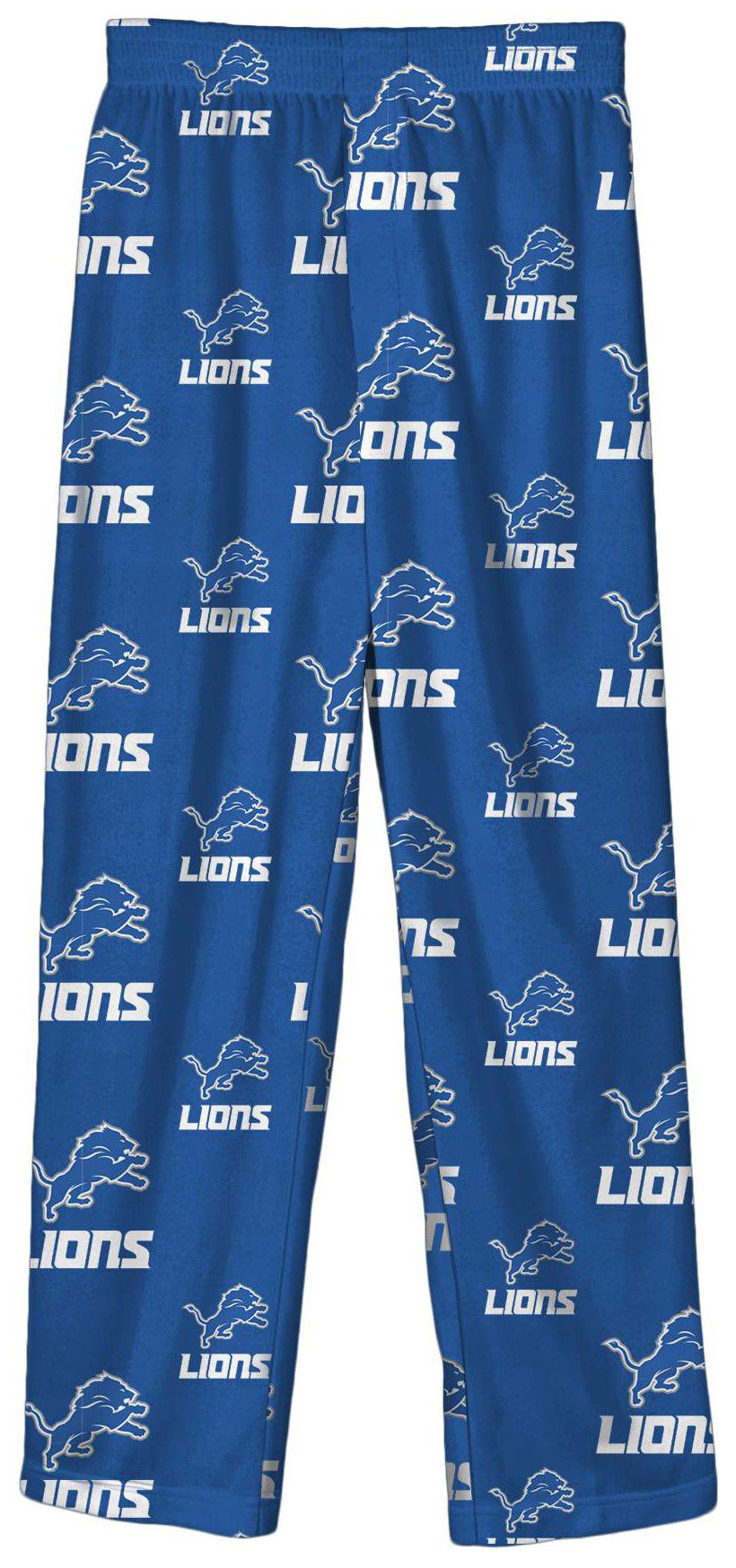 NFL Team Apparel Youth Detroit Lions Team Color Sleep Pants
