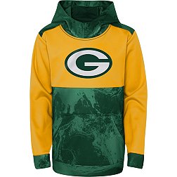 NFL Team Apparel Youth Green Bay Packers All Out Blitz Team Color Hoodie