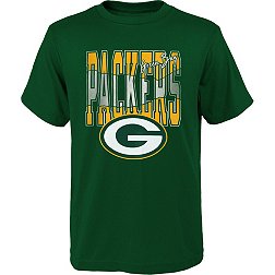 NFL Team Apparel Youth Green Bay Packers Playbook Green T-Shirt