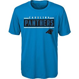 NFL Team Apparel Youth Carolina Panthers Amped Up T-Shirt