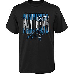 NFL Team Apparel Youth Carolina Panthers Playbook Black T-Shirt