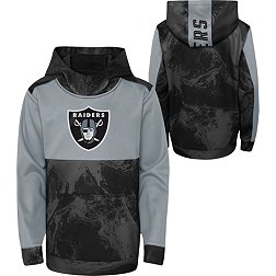NFL Team Apparel Youth Las Vegas Raiders All Out Blitz Team Color Hoodie