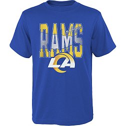 NFL Team Apparel Youth Los Angeles Rams Playbook Royal T-Shirt