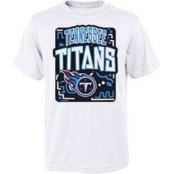 NFL Team Apparel Youth Tennessee Titans Tribe Vibe White T-Shirt
