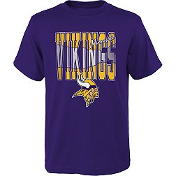 NFL Team Apparel Youth Minnesota Vikings Playbook Purple T-Shirt