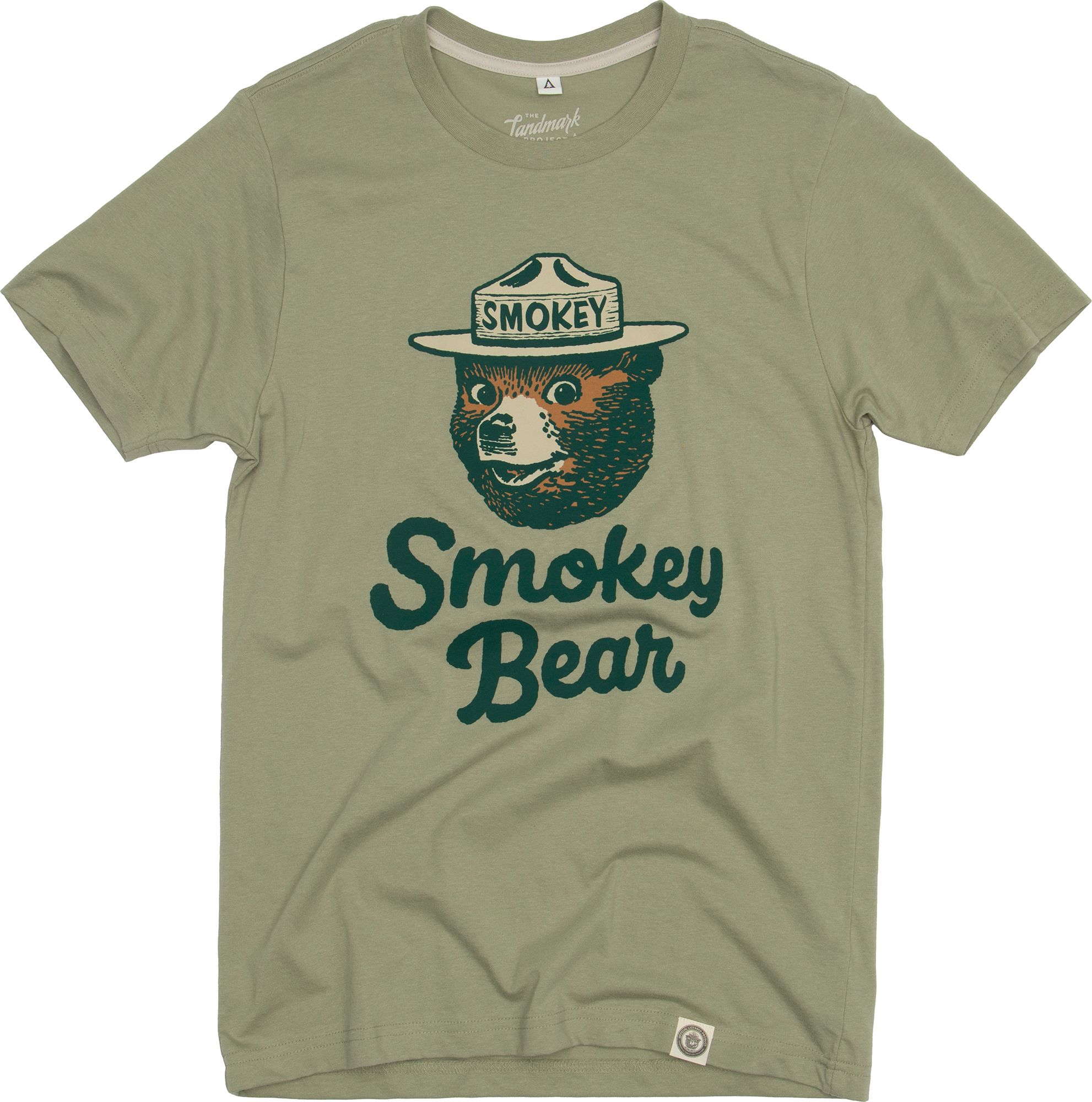 The Landmark Project Unisex Smokey Bear Signature Short Sleeve T-Shirt