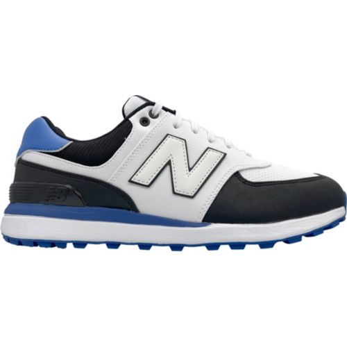★New Balance Golf 574 BOA White Navy - 2E Wide★ New Balance Golf Shoes - 574 Greens V2 - White - Navy 2024