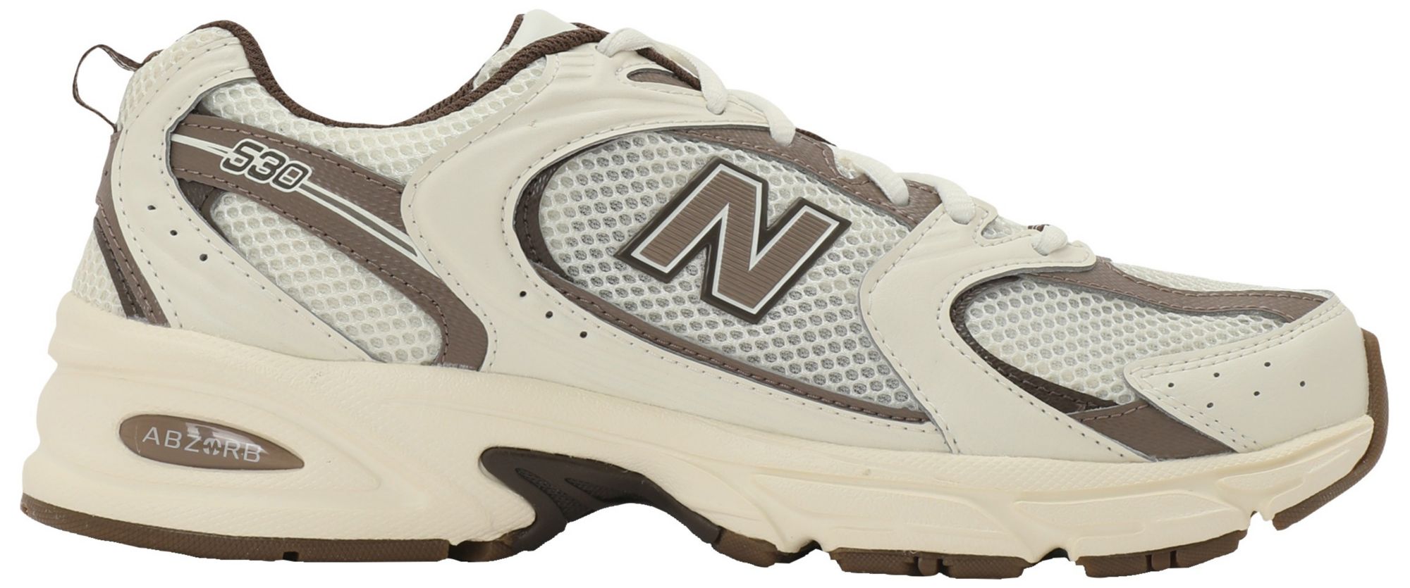 Brown/White