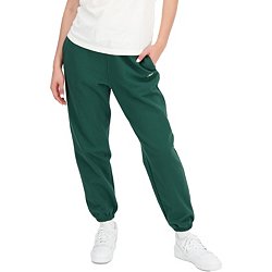 New Balance collegiate joggers in off white and green - ShopStyle  Activewear Trousers