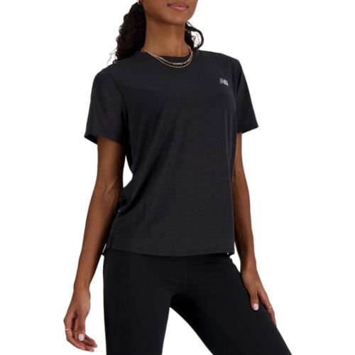★New Balance★ NBNEF36012 WOMEN Harmony Short Sleeve T-shir Women's New Balance Harmony Fitted T-Shirt | JD Sports