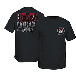 New World Graphics Men's Georgia Bulldogs Black Panos T-Shirt