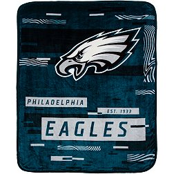 Northwest Philadelphia Eagles Dig Raschel Throw Blanket
