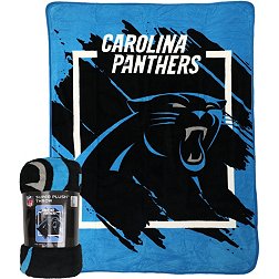 Northwest Carolina Panthers Raschel Throw Blanket