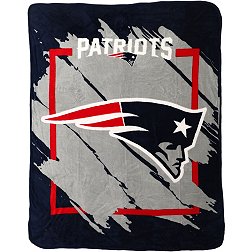 Northwest New England Patriots Raschel Throw Blanket