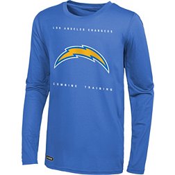 NFL Combine Men's Los Angeles Chargers Side Drill Long Sleeve T-Shirt