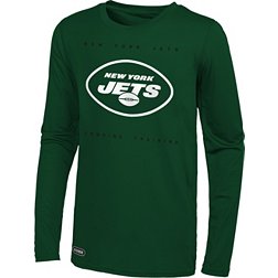 NFL Combine Men's New York Jets Side Drill Long Sleeve T-Shirt