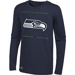 NFL Combine Men's Seattle Seahawks Side Drill Long Sleeve T-Shirt