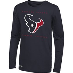 NFL Combine Men's Houston Texans Side Drill Long Sleeve T-Shirt