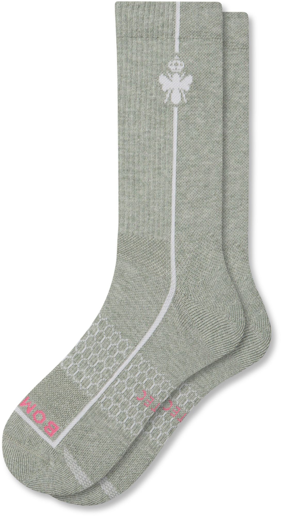 Bombas Split Border All-Purpose Calf Socks