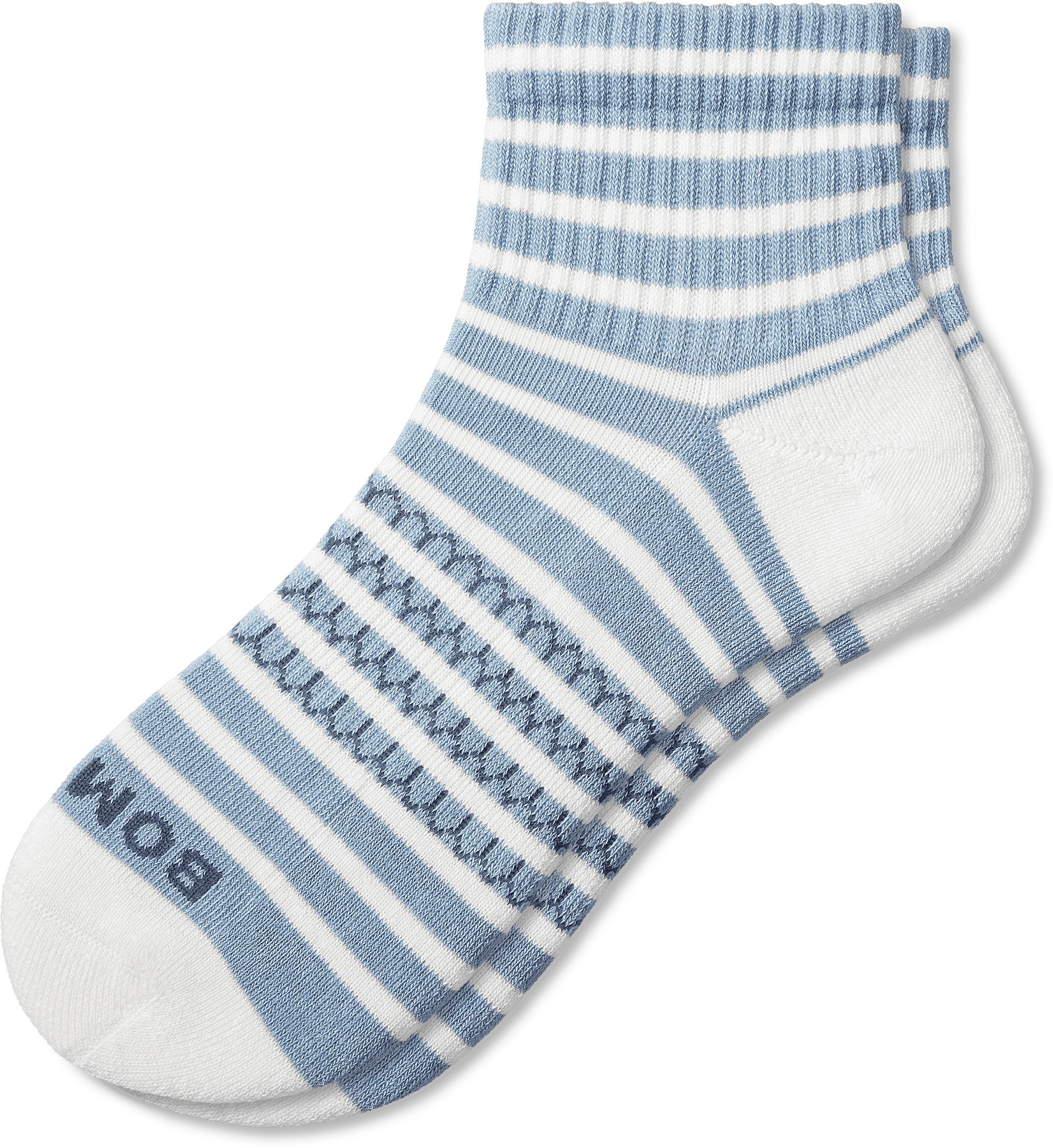 Bombas Women's Solid Striped Quarter Socks