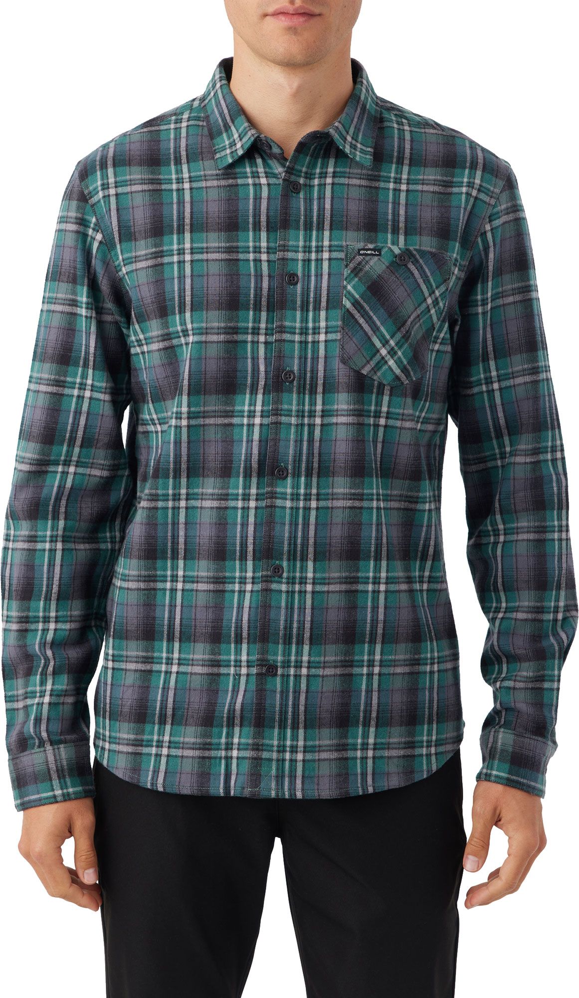 O'Neill Men's Redmond Plaid Stretch Flannel Shirt
