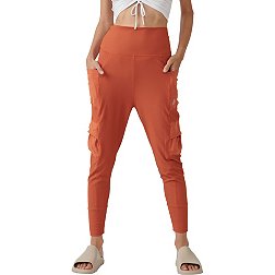 FP Movement Free People Where The Wind Blows Jogger Sweatpants Red