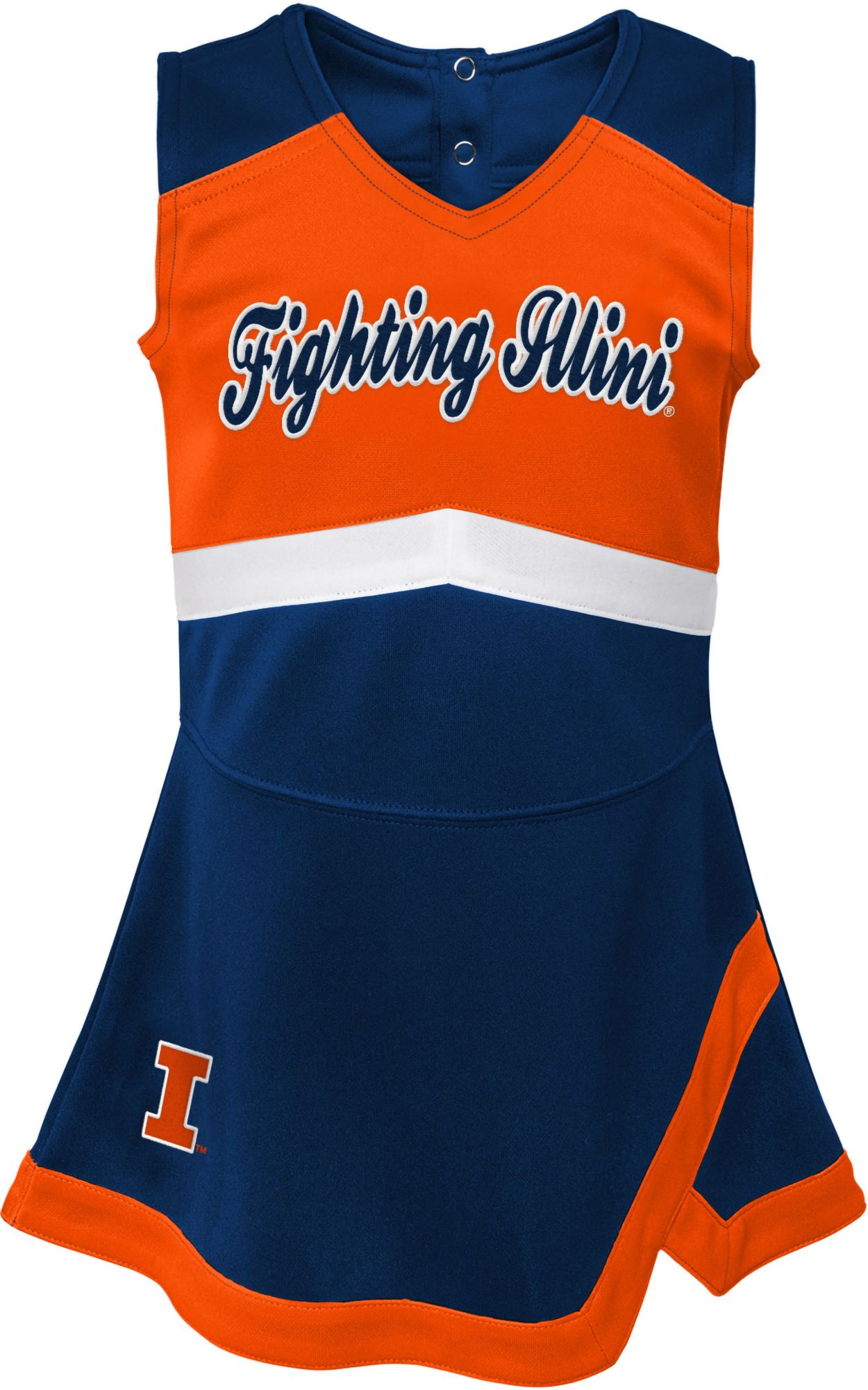 Gen2 Girls' Illinois Fighting Illini Blue Cheer Dress