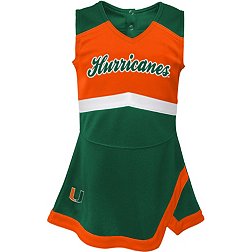 Gen2 Girls' Miami Hurricanes Green Cheer Dress