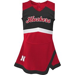 Gen2 Girls' Nebraska Cornhuskers Scarlet Cheer Dress