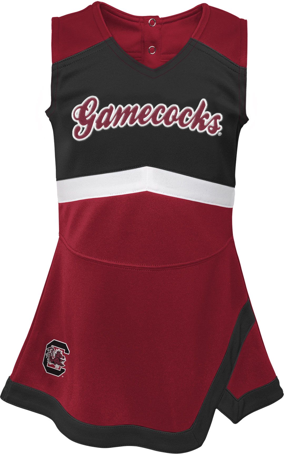 Gen2 Girls' South Carolina Gamecocks Garnet Cheer Dress