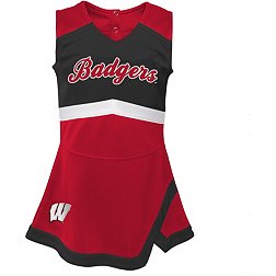 Gen2 Girls' Wisconsin Badgers Red Cheer Dress